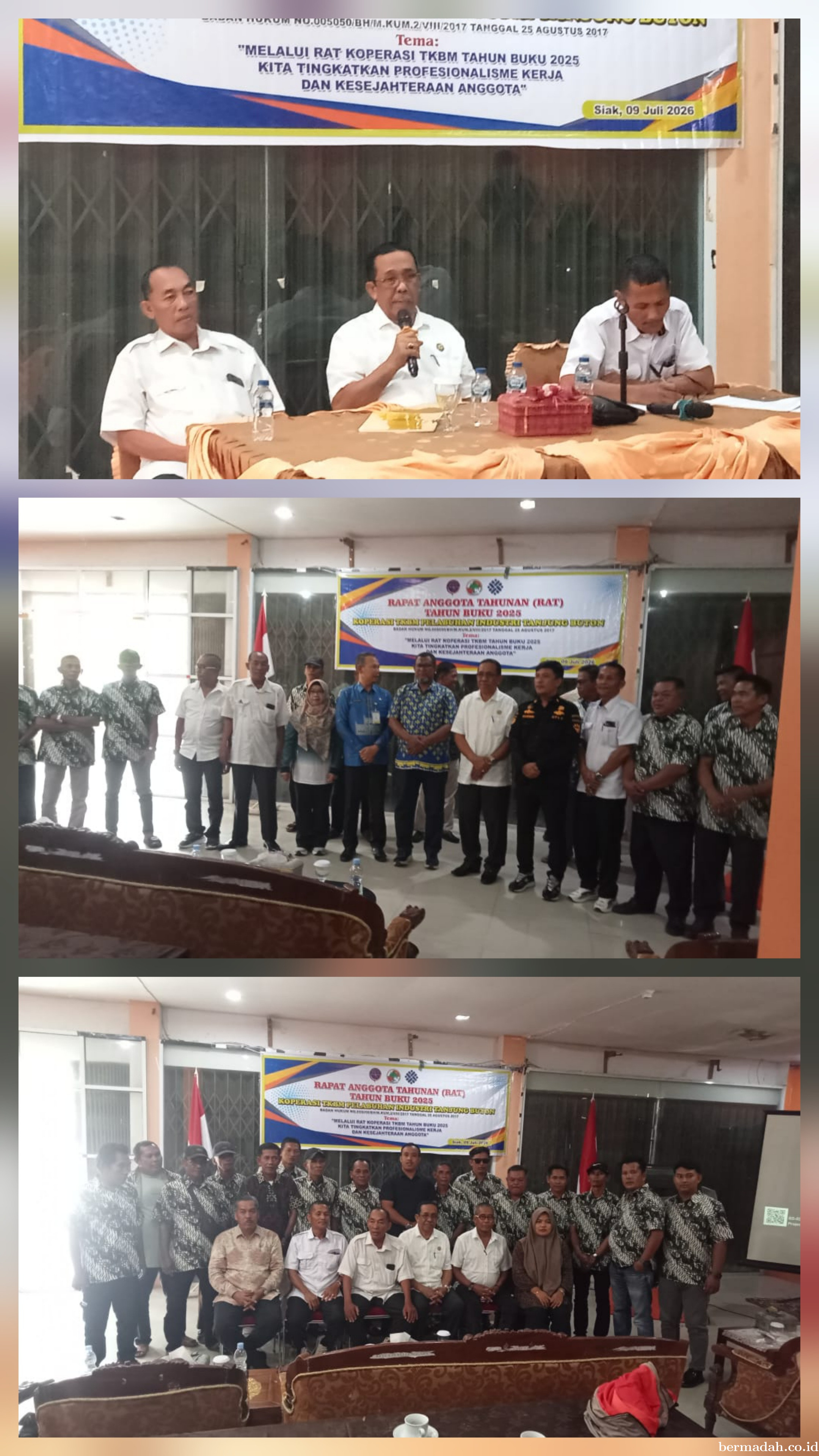 RAT Tahun Buku 2025, Koperasi TKBM Pelabuhan Industri Tanjung Buton