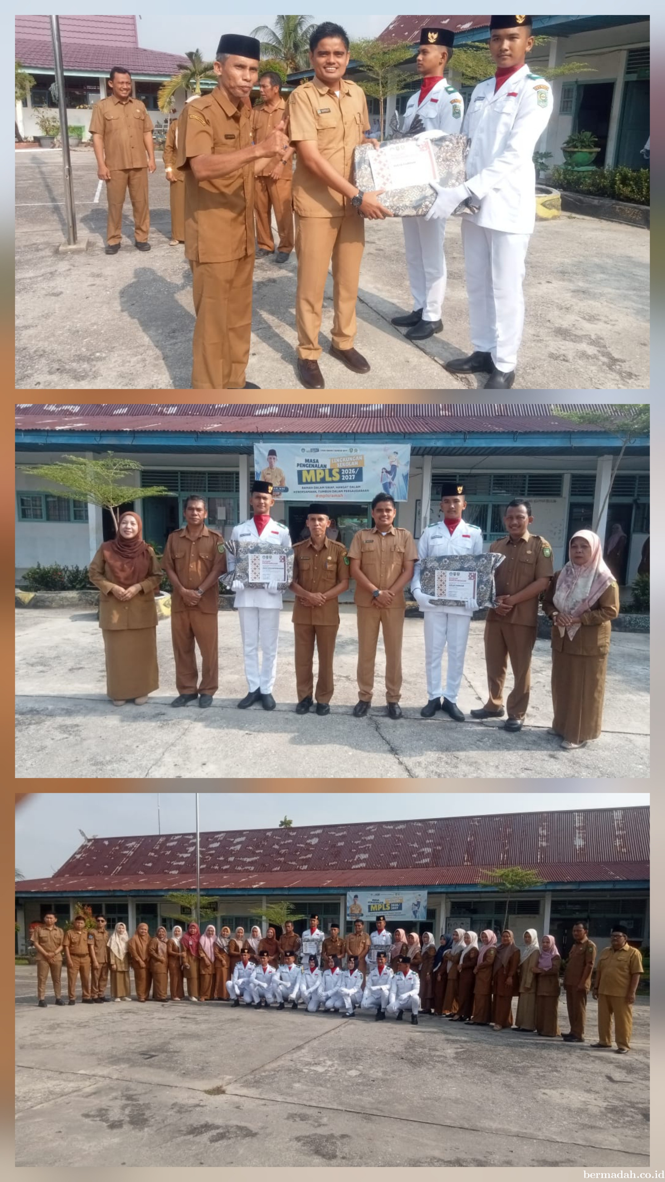 Dua Siswa SMAN 01.Sungai Apit Terpilih Ikuti Paskibraka Kabupaten