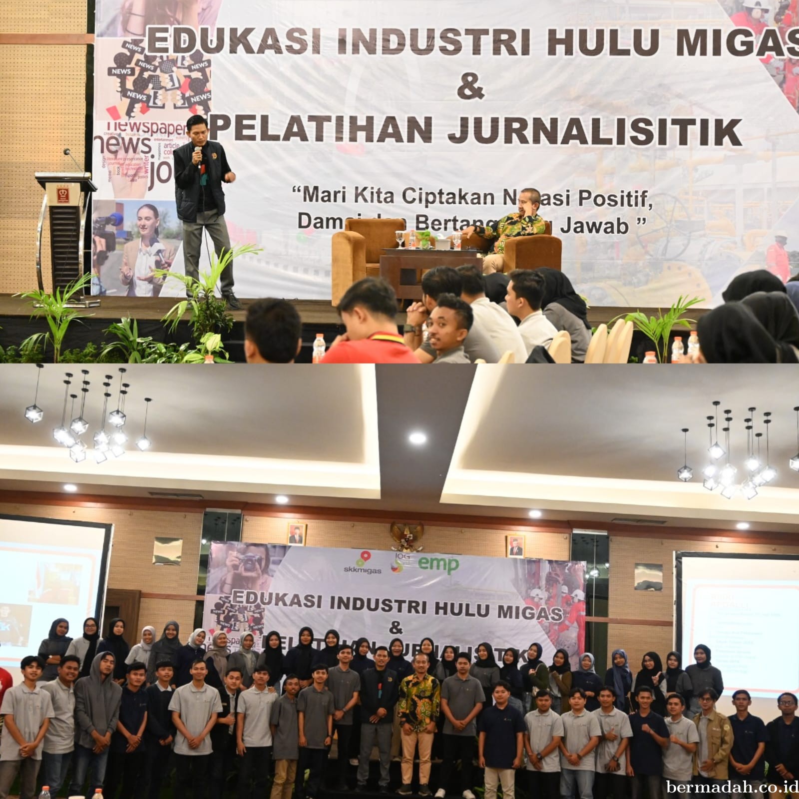 EMP Bentu Ltd Gelar Edukasi Industri Hulu Migas & Pelatihan Jurnalistik