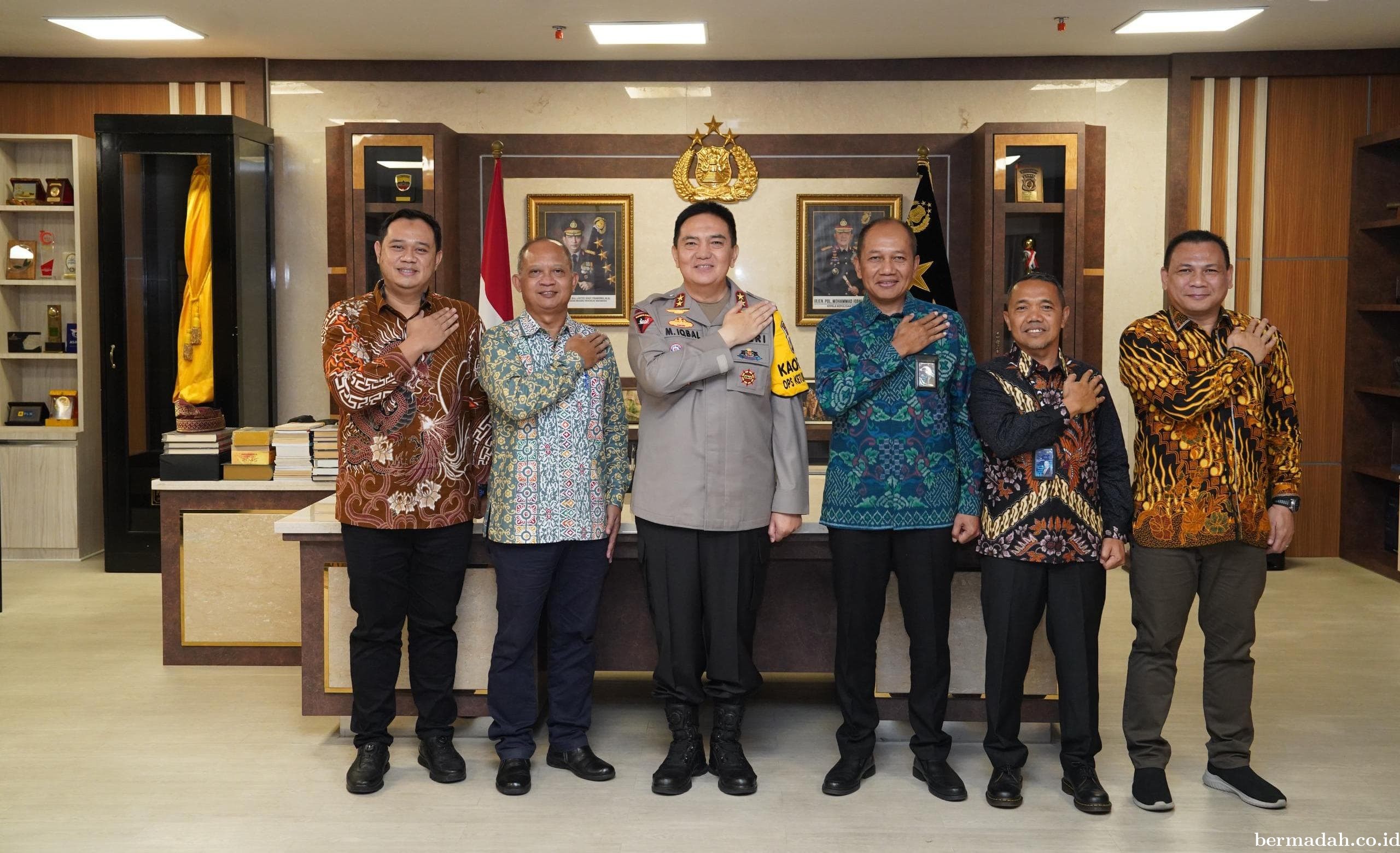Jelang Idul Fitri 1445 H, PLN Perkuat Sinergi dan Kolaborasi bersama Kepolisian Daerah Riau