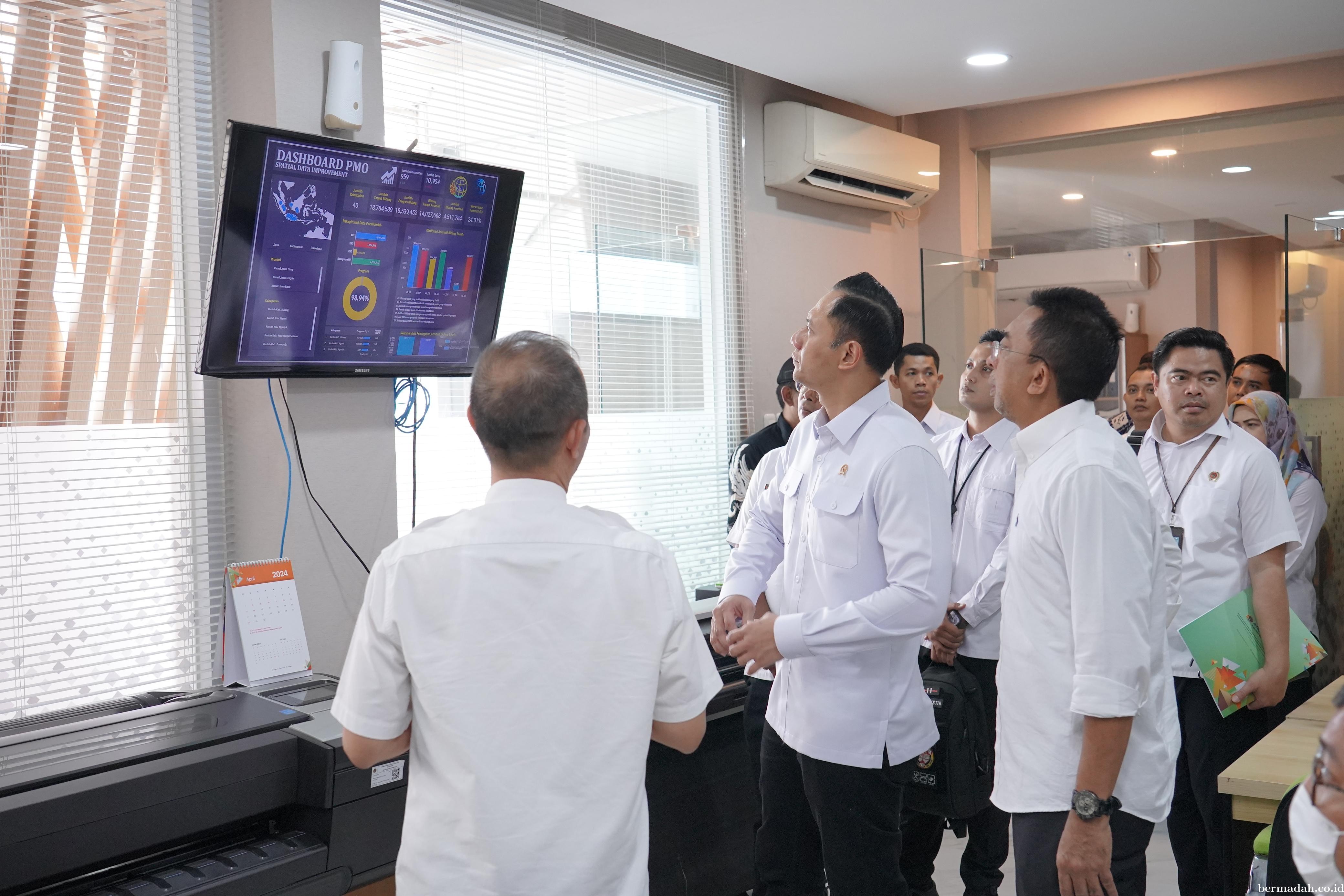Menteri AHY Optimis Capai Target 104 Kota/Kabupaten Lengkap