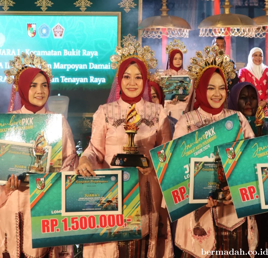 Melalui KWT BUCER, Kecamatan Kulim Juara 1 Lomba Jambore PKK Tingkat Kota Pekanbaru