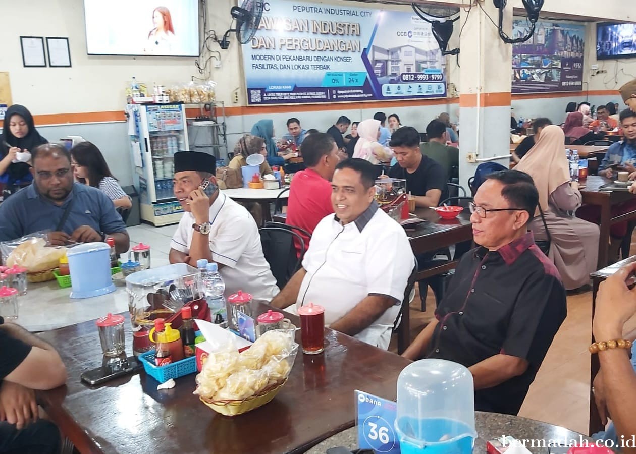 Pilgubri 2024: H Muhammad Nasir- H Muhammad Wardan Ngopi Bareng, Sepakat Duet Bangun Riau