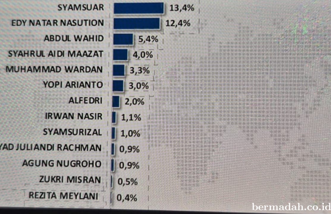 Survey Voxvol, Edy Natar dan Syamsuar Bersaing Ketat, Pengamat: Riau Butuh Pemimpin Berani