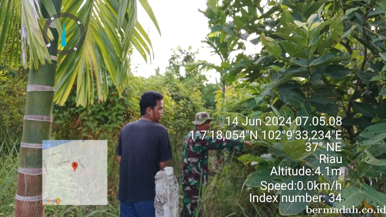 Penanggulangan Karhutla di Wilayah Koramil 02/Sungai Apit, Jumat 14 Juni