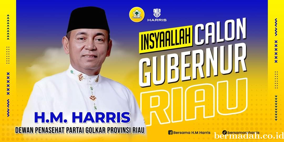 HM Harris Siap Maju sebagai Calon Gubernur Riau 2024