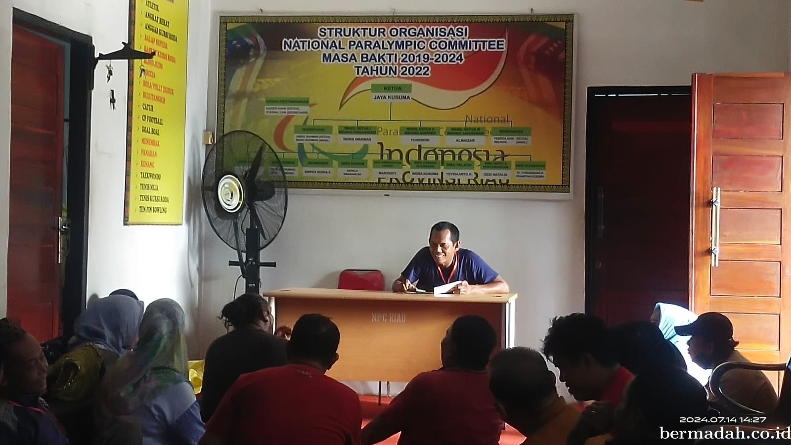 Gelar Pertemuan, Panitia Matangkan Persiapan Rakerprov Riau 2024