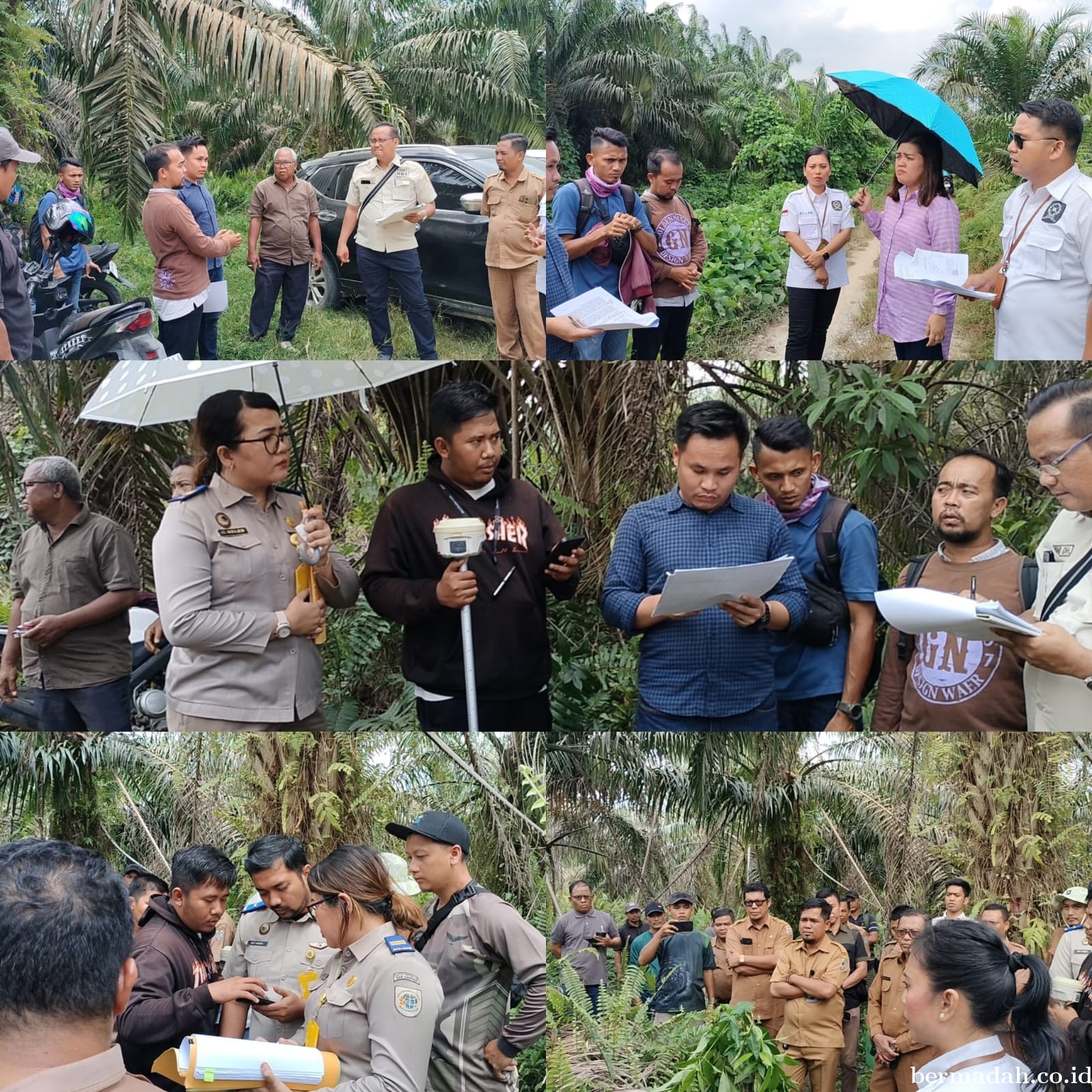 Sidang PemeriksaanSetempat,Perkara Masyarakat BatinMudo Genduang vs PT SLS dan PT Astra Agro Lestari