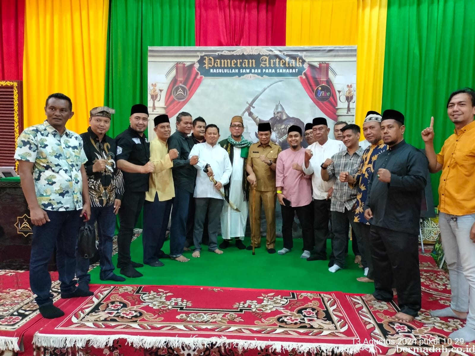 Muflihun Hadiri Pembentangan Peninggalan Rasulullah SAW di Balai LAMR
