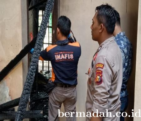 Rumah Dinas Kepala Dinas Perkebunan Kabupaten Pelalawan Terbakar, Kerugian Ditaksir Rp250 Juta