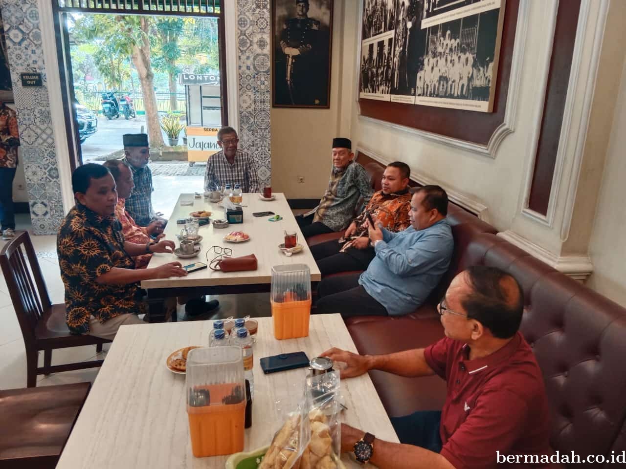 Silaturahmi Abdul Wahid dengan Tokoh dan TPK Meranti, Janji Perjuangkan Keadilan Tata Ruang Meranti