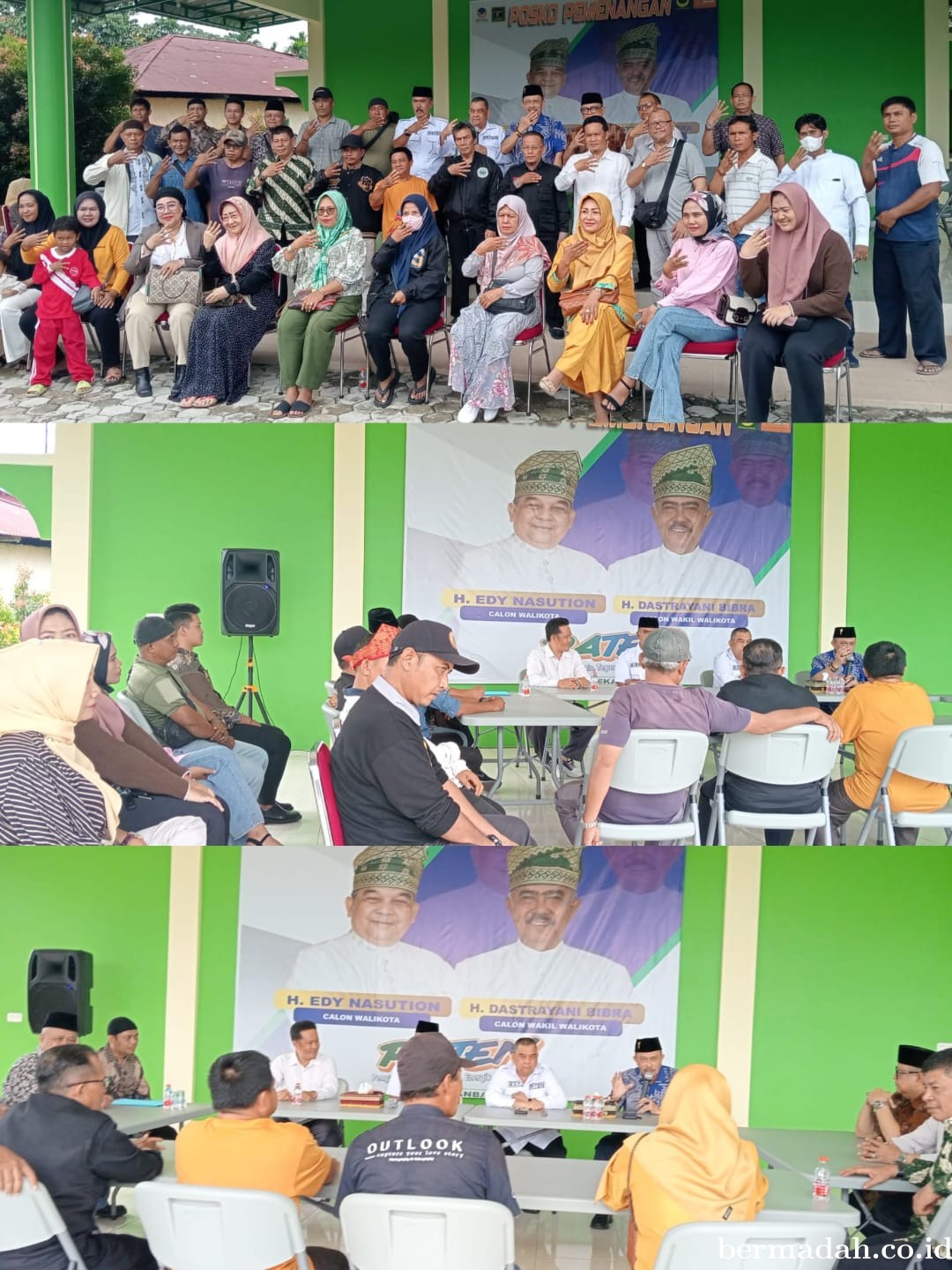 P4TEN, Forum Warga Kota Pekanbaru, Nyatakan Sikap Dukung Edy Nasution-Dastrayani Bibra