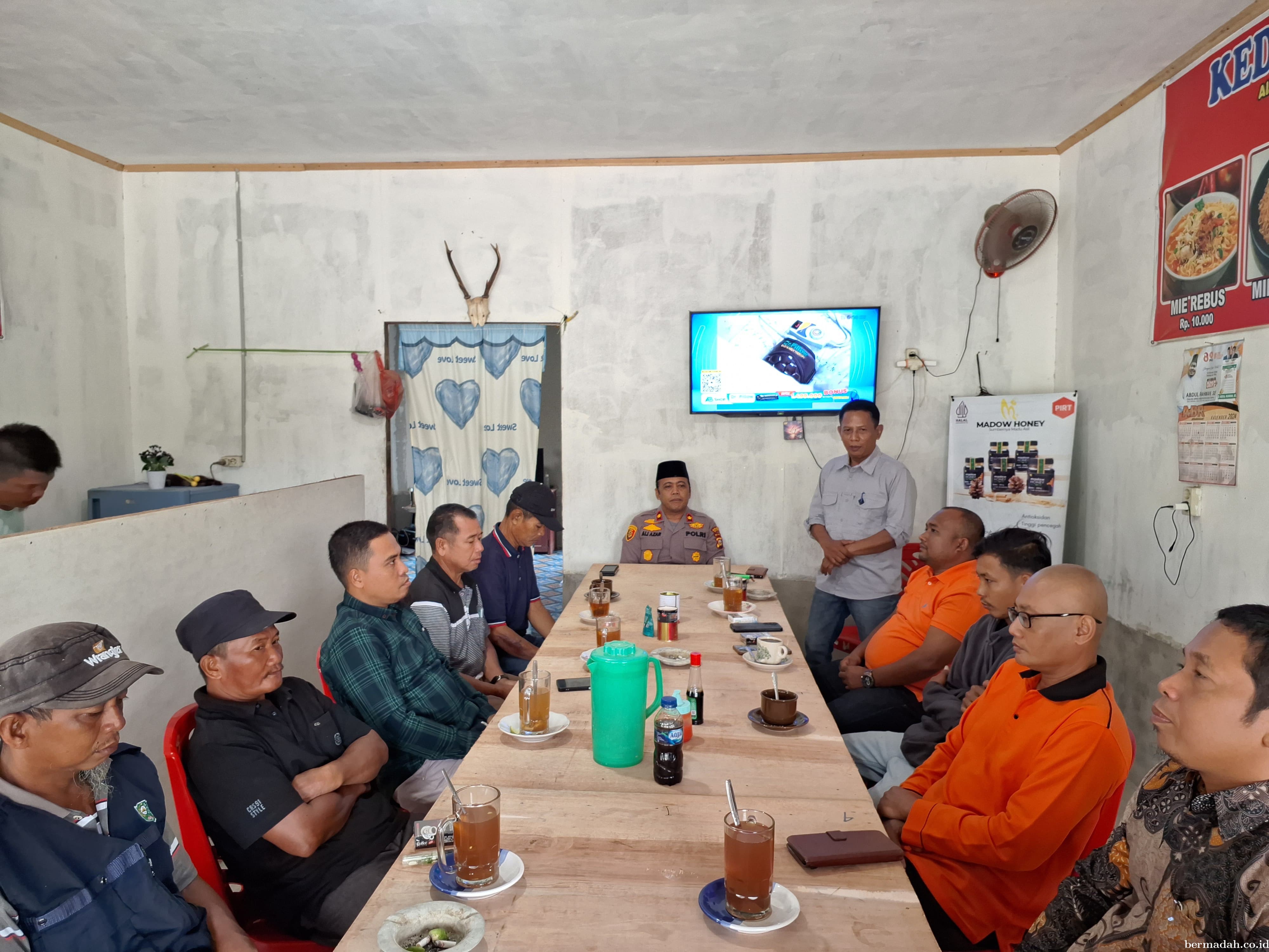 Kapolsek Siak Lakukan Kegiatan Cooling System