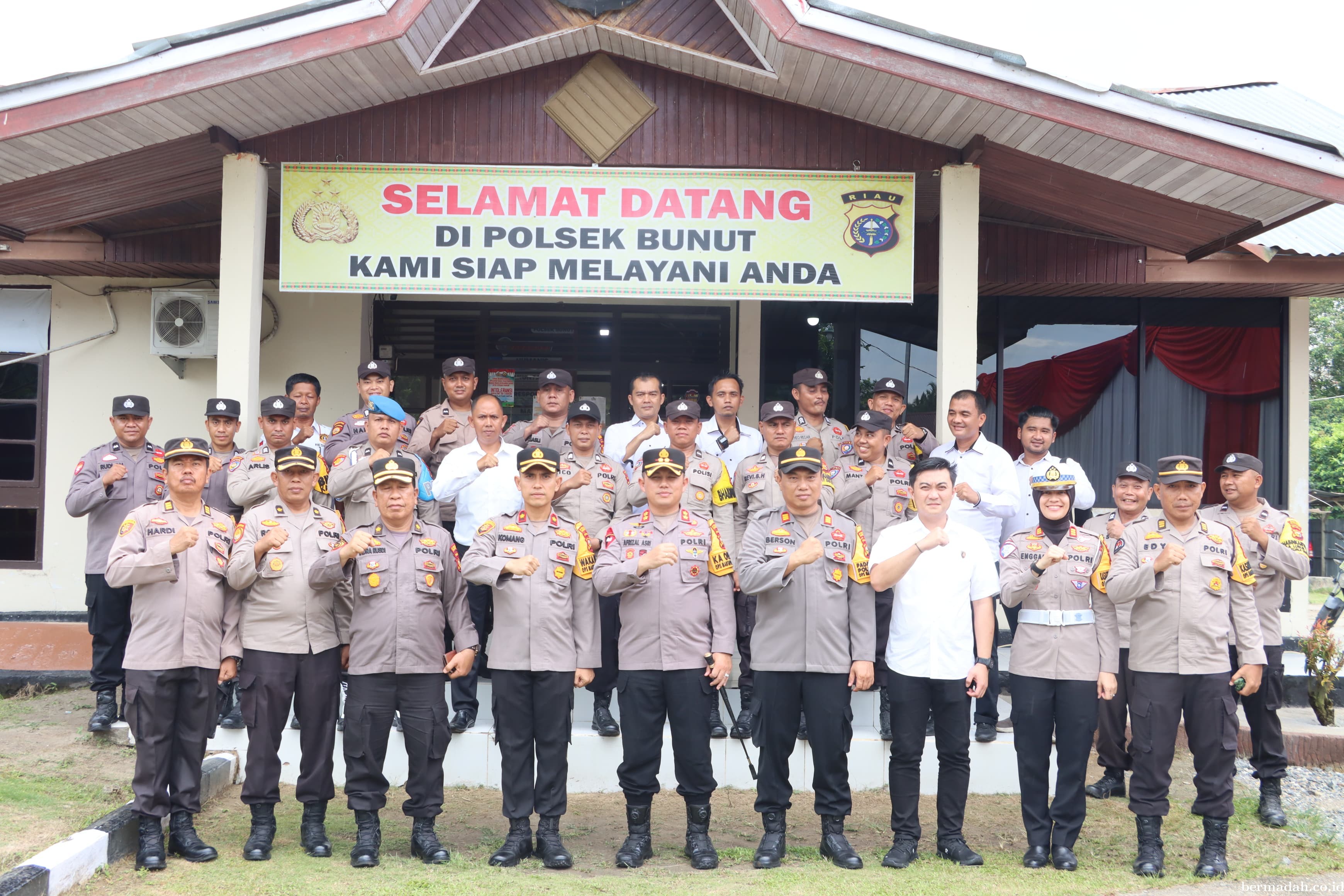 Kapolres Pelalawan Kunker ke Polsek Bunut: Jelang Pilkada 2024 Kamtibmas Jadi Prioritas