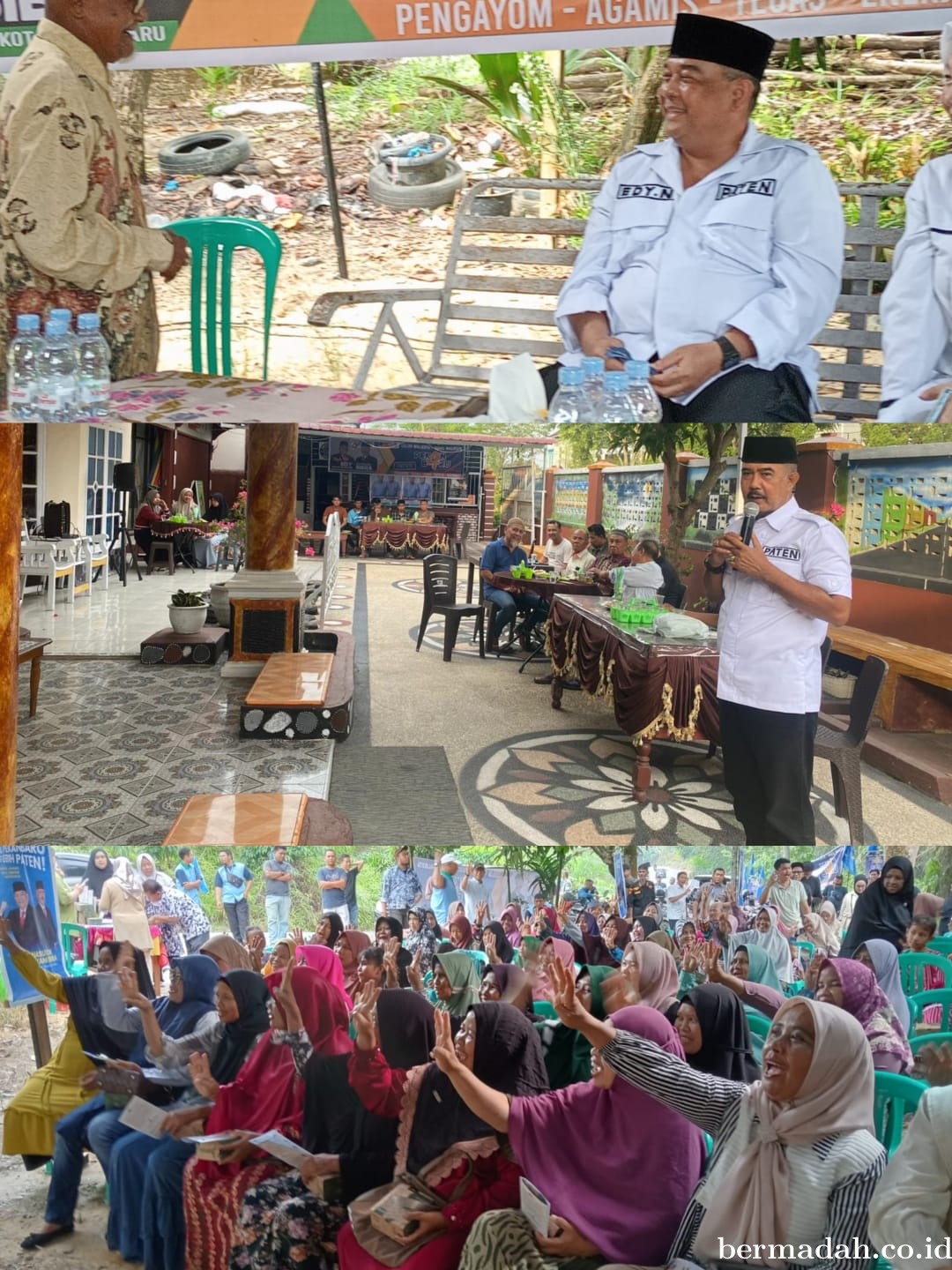 Kampanye Dialogis Keempat, Damai: Kami Berhutang Budi, Okura Dukung P4TEN