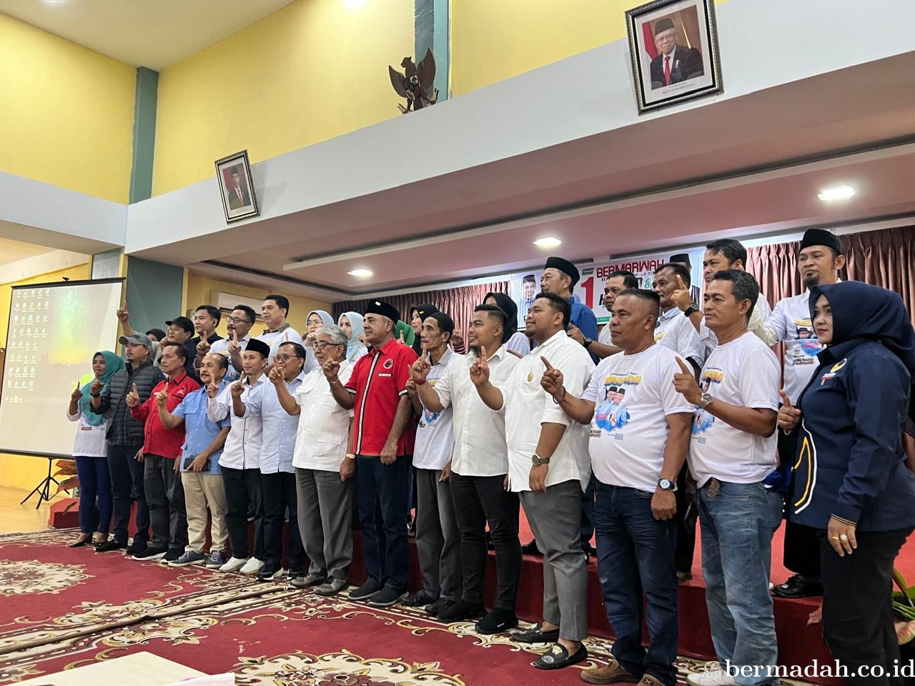 Deklarasi Tim Pemenangan Bermarwah Meranti
