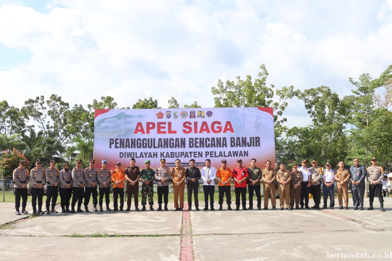 Patroli Besar di Pelalawan: TNI-Polri Amankan Pelantikan Presiden dan Pilkada 2024