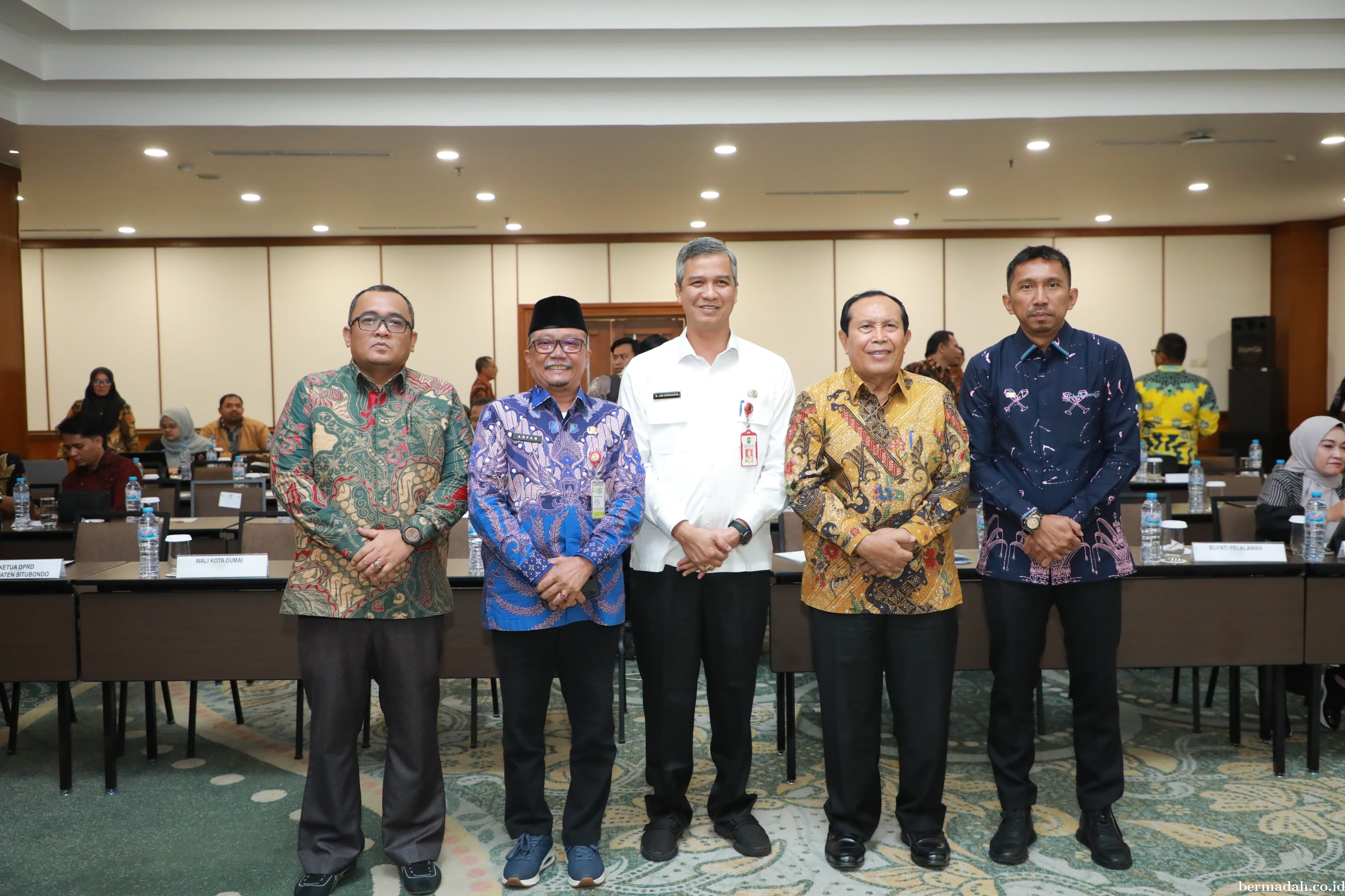 Rakor Bersama Menteri ATR/BPN Bahas RTRW Riau, Sekda Arfan Sampaikan Tiga Hal