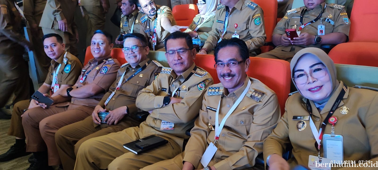 Hadir Rakornas Penyelenggaraan Pemda, PJs Bupati Siak Dengarkan Arahan Presiden Prabowo