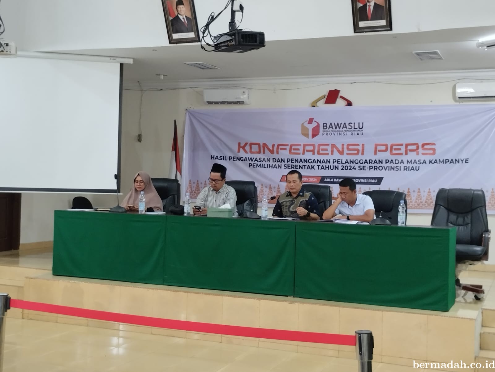 Bawaslu Riau Paparkan Hasil Pengawasan dan Penanganan Pelanggaran Masa Kampanye