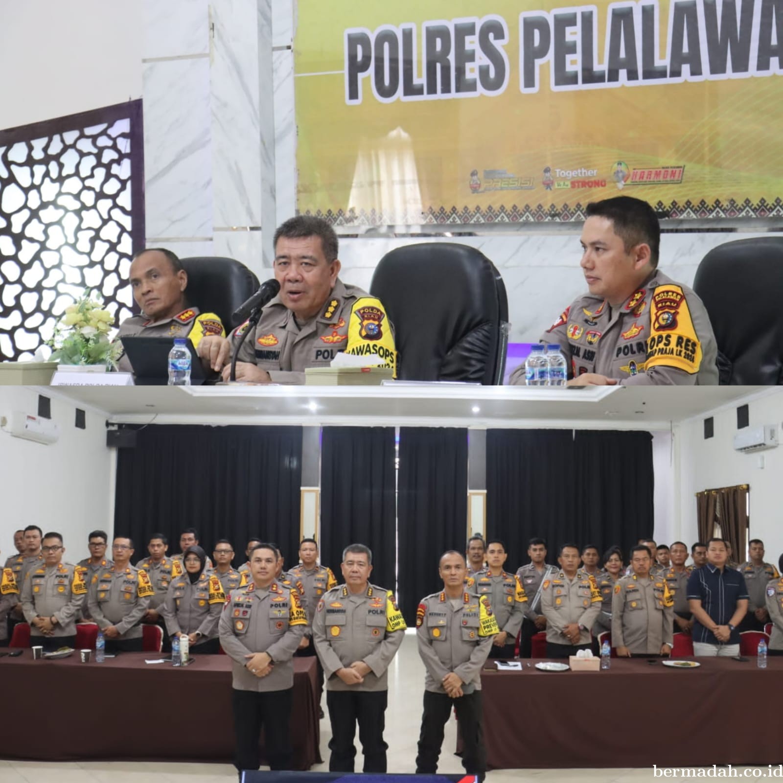 Irwasda Polda Riau, Pamatwil Polda Riau Supervisi Kesiapsiagaan Pengamanan Pilkada Serentak 2024