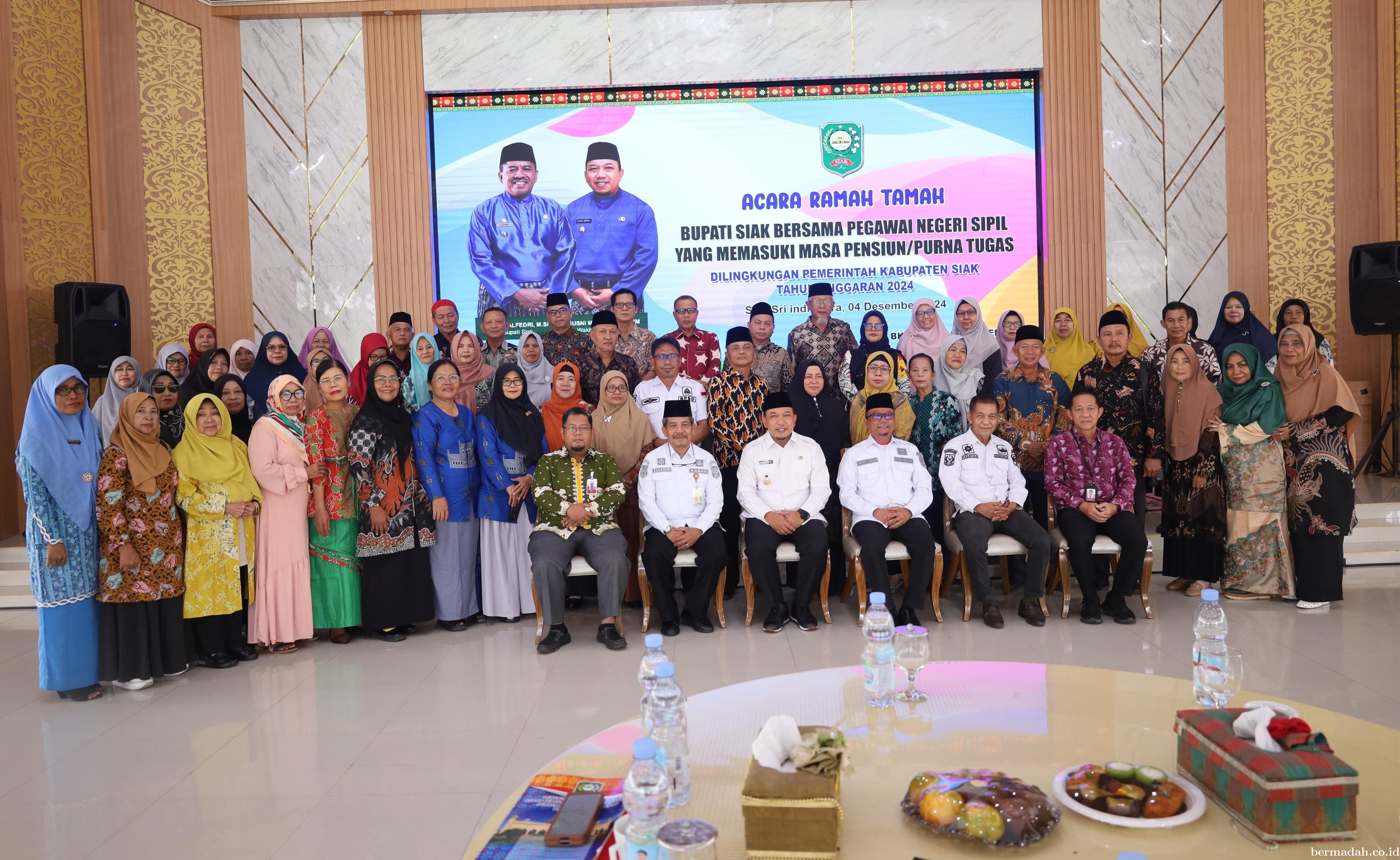 164 PNS di Lingkungan Pemkab Siak Akan Memasuki Purna Tugas