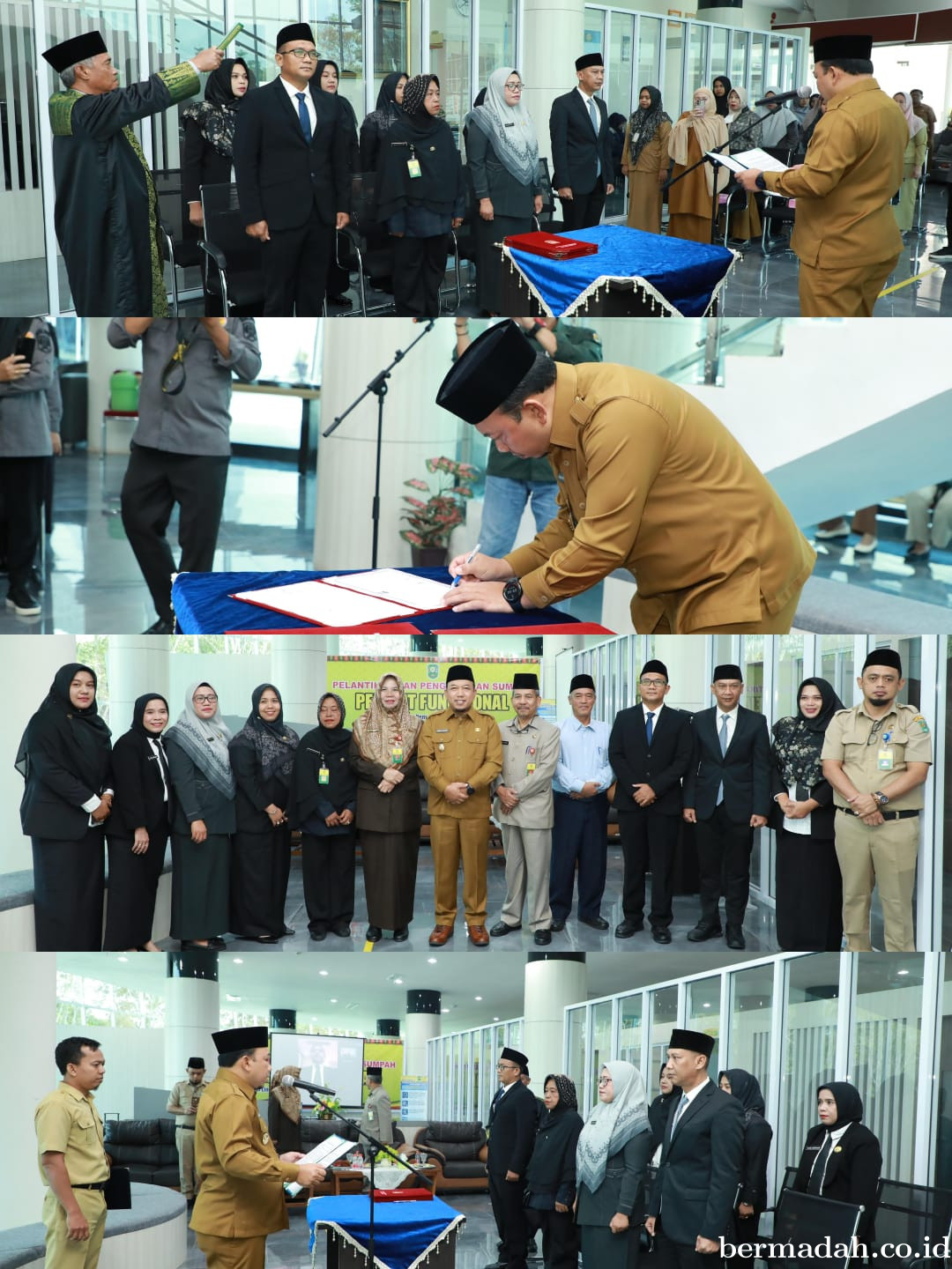 Perkuat Pelayanan Perizinan, Wakil Bupati Siak Lantik Pejabat Fungsional
