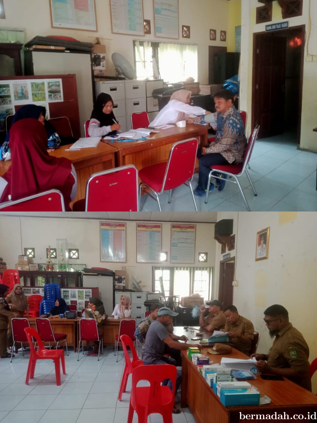 Posyandu Kampung Kayuara Permai Layani Masyarakat Lansia, Pengobatan Gratis Rutin Setiap Bulan