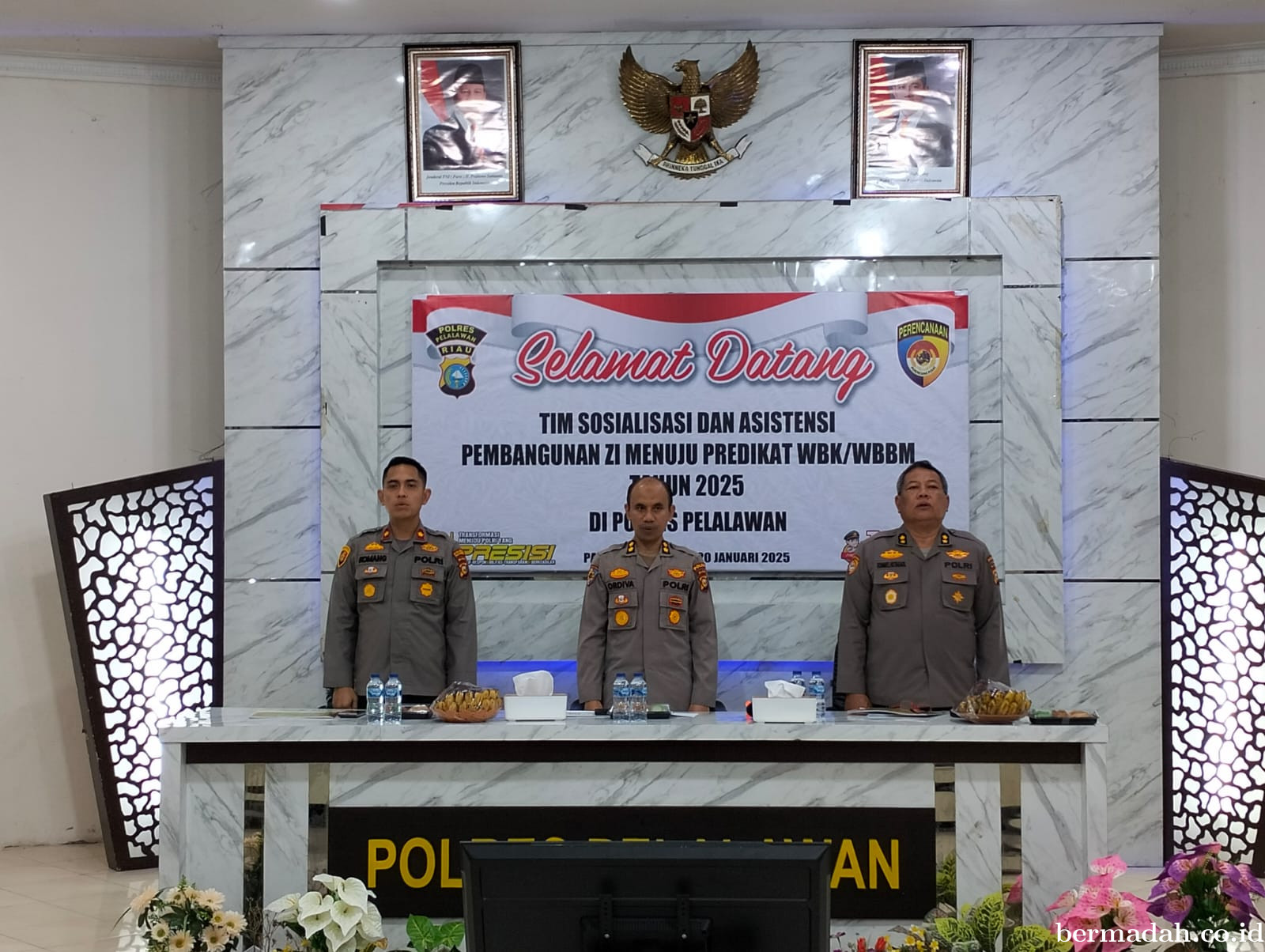 Polres Pelalawan Mantapkan Langkah Menuju Predikat WBK/WBBM 2025