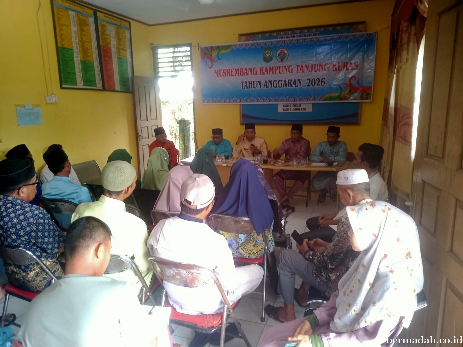 Pemerintah Kampung Tanjung Kuras Gelar Musrenbang Tahun 2025