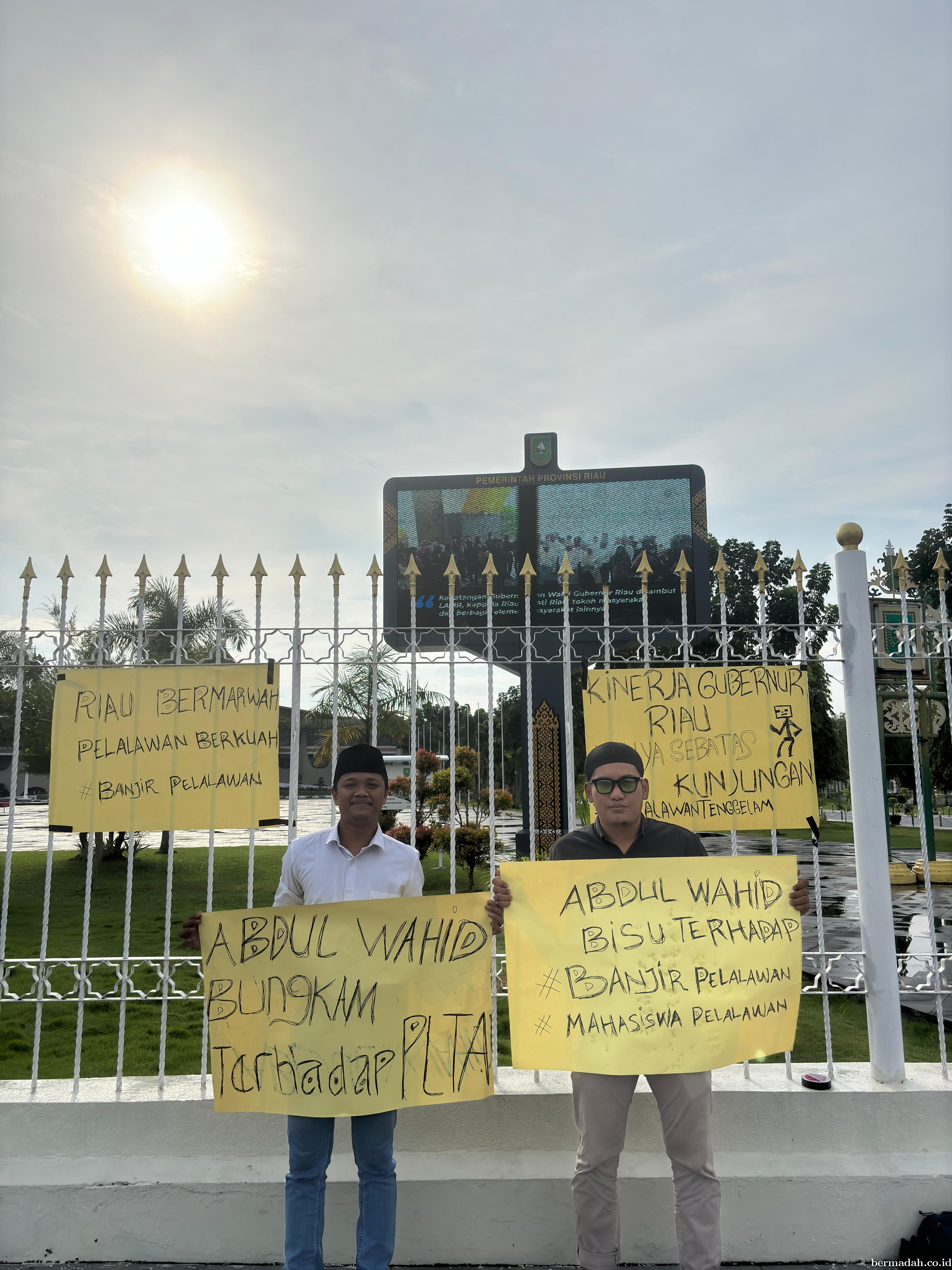 Mahasiswa Pelalawan Geram: Gubernur Riau Diminta Usut Tuntas PLTA Koto Panjang