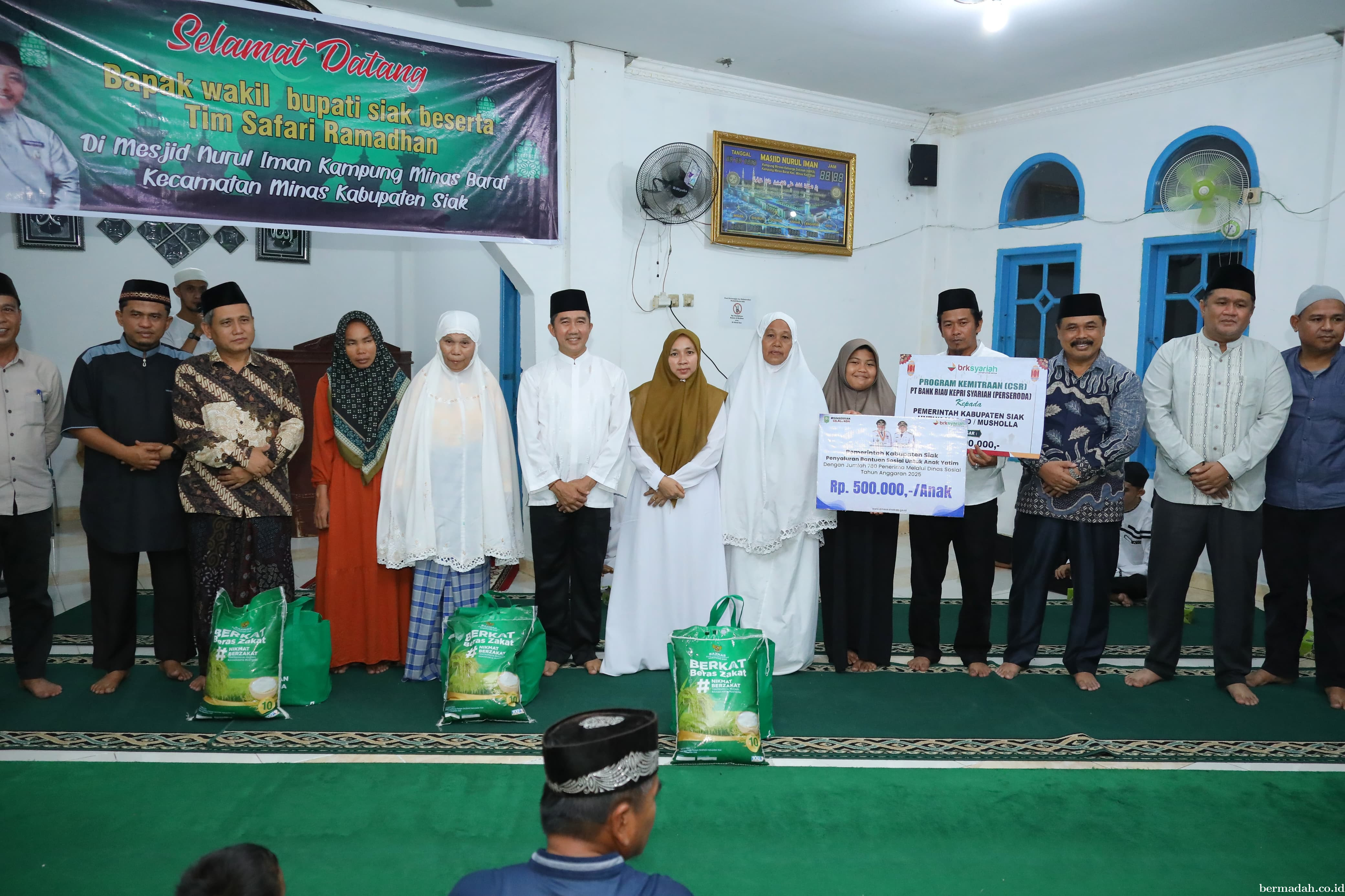Safari Ramadan di Minas Barat, Plh Sekda Ajak Perbanyak Bantu Masyarakat yang Membutuhkan