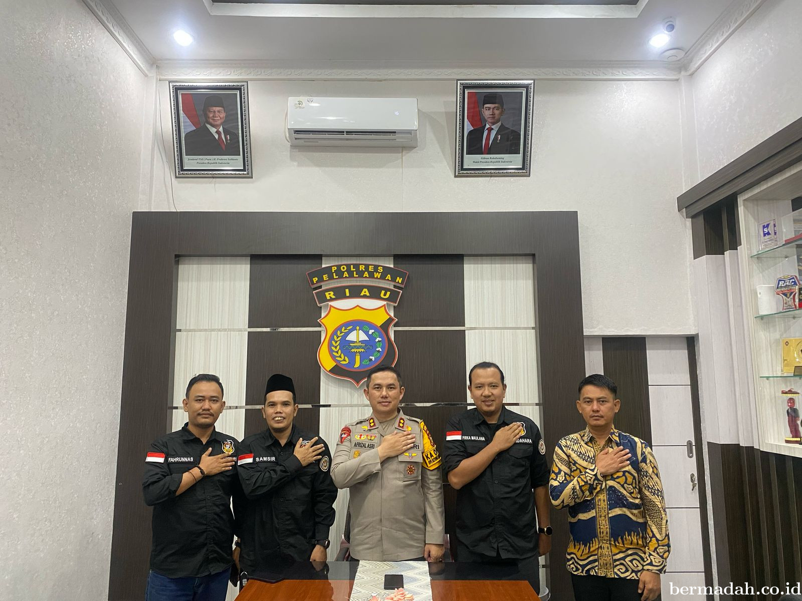 SPI Jadi Mitra Strategis Polres Pelalawan: Menjaga Tuah, Melindungi Marwah
