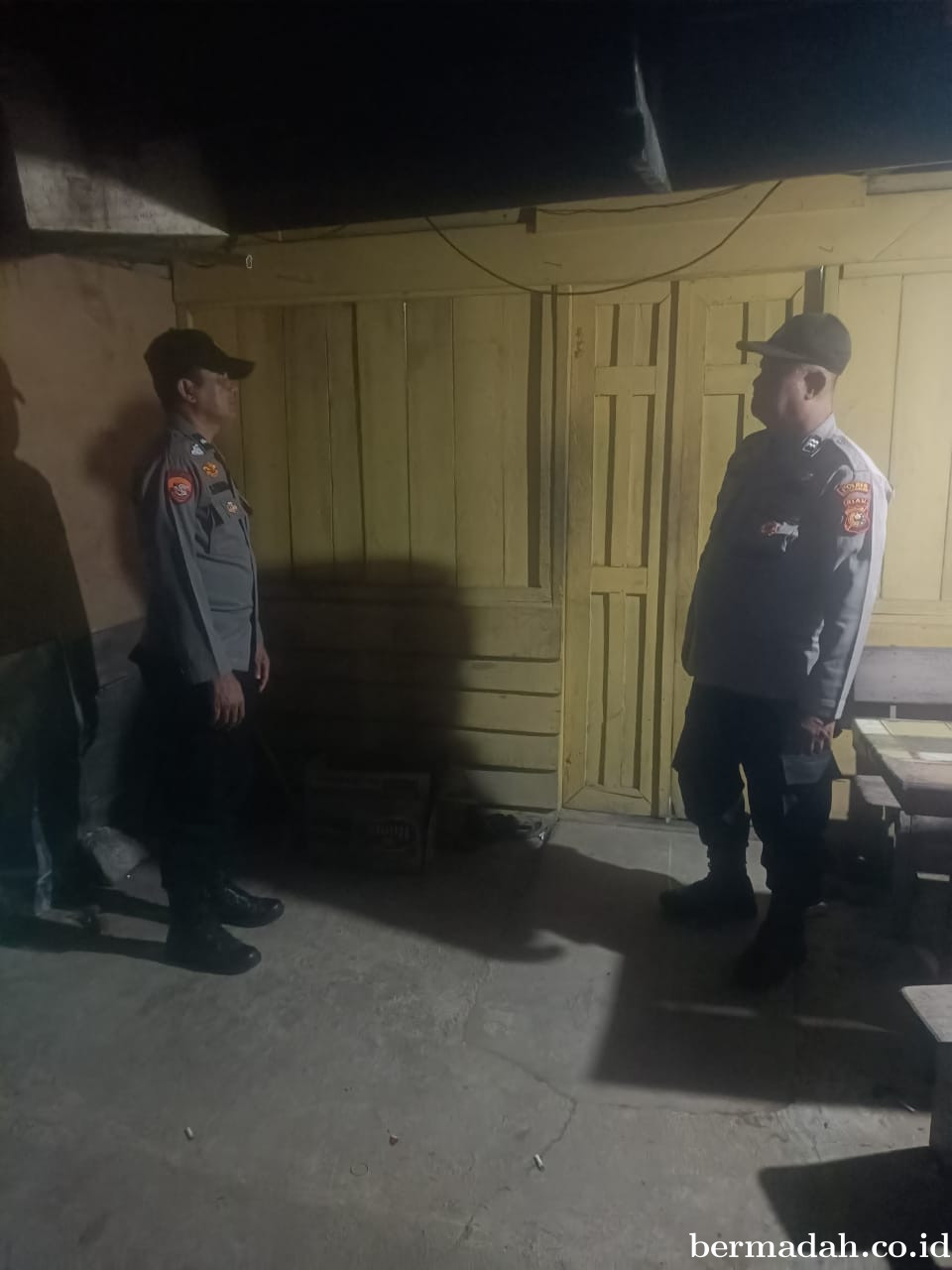 Polsek Pangkalan Lesung Gelar Patroli Rumah Kosong Antisipasi C3 Pasca Mudik Lebaran