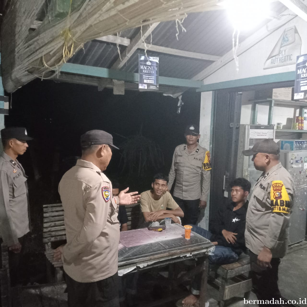 Polsek Sungai Apit Adakan Patroli Rutin Tentang Kejatan dan Penyakit Masyarakat