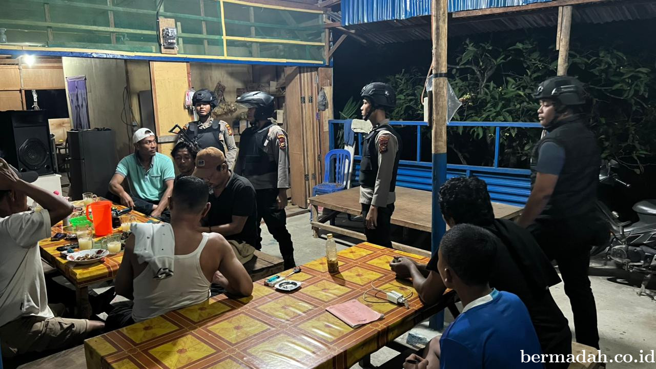 Tim Raga Polres Pelalawan Gencar Patroli Cegah Gangguan Kamtibmas di Pangkalan Kerinci