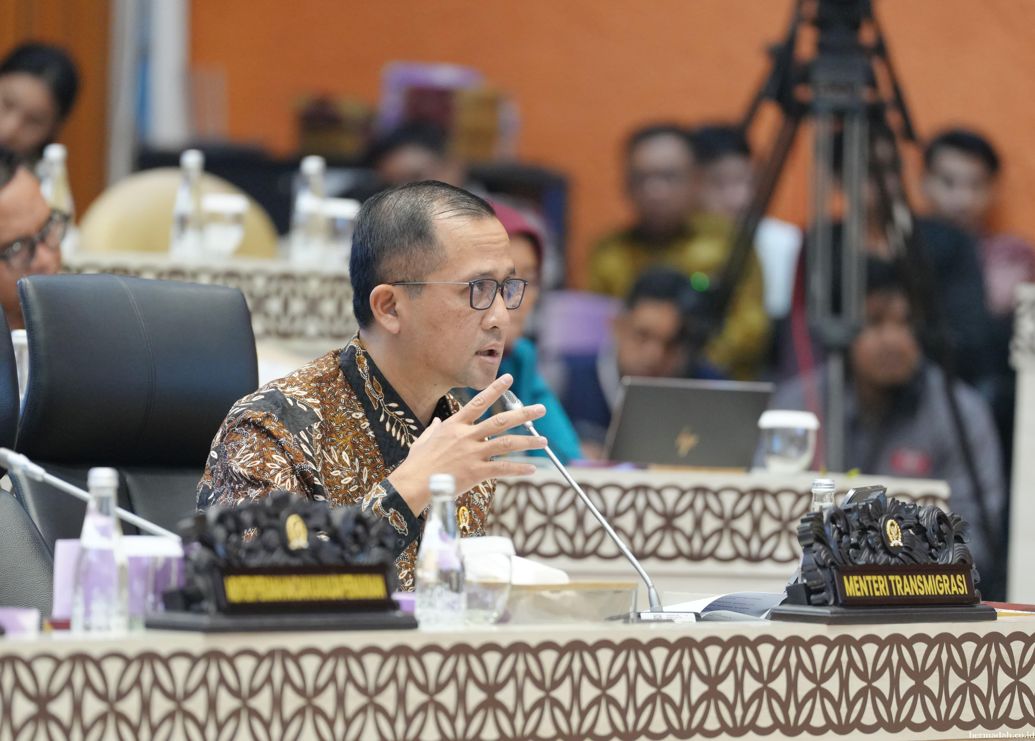 Dorong Pertumbuhan Ekonomi Di Kawasan Transmigrasi, Transmigran Lokal Diutamakan