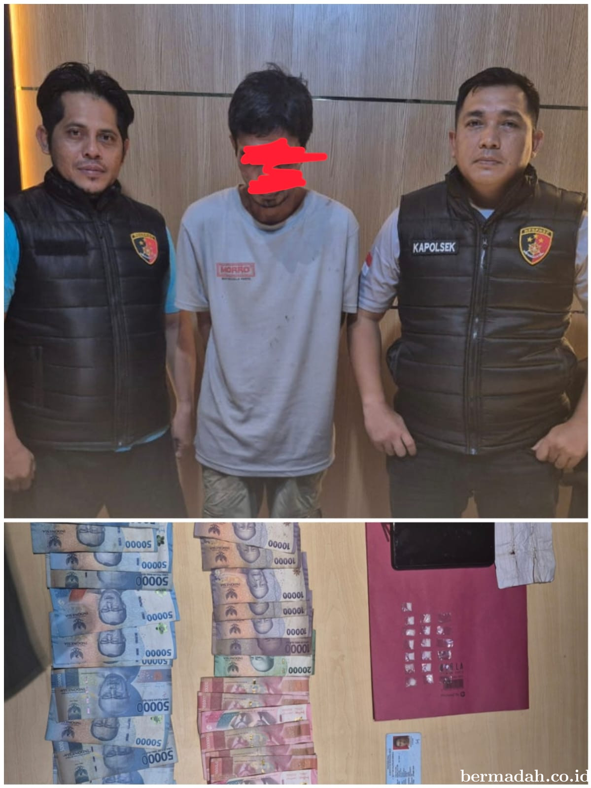 Polsek Teluk Meranti Ringkus Terduga Pengedar Sabu, 13 Paket Diamankan