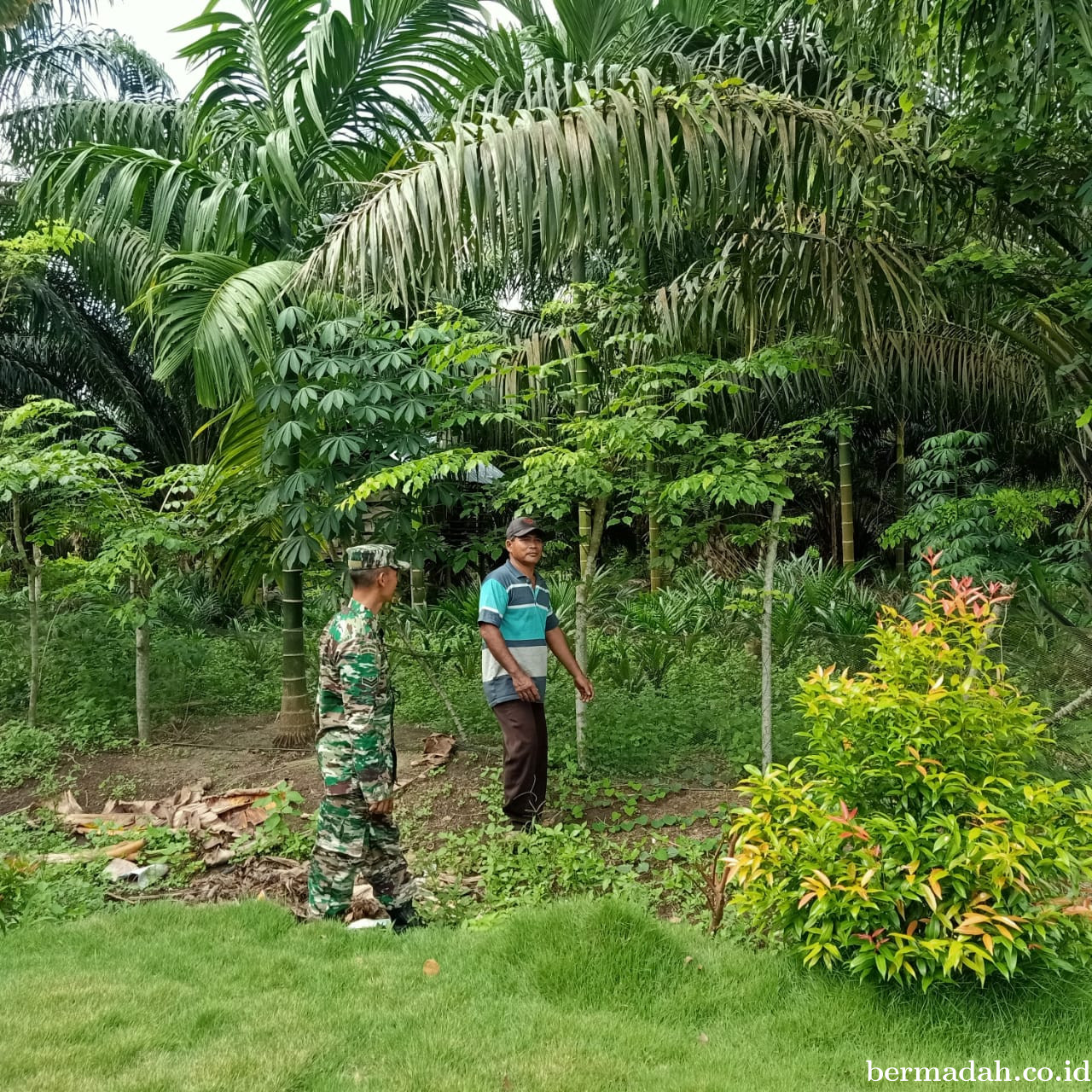 Penanggulangan Karhutla di Wilayah Koramil 02/Sungai Apit Jumat 26 September