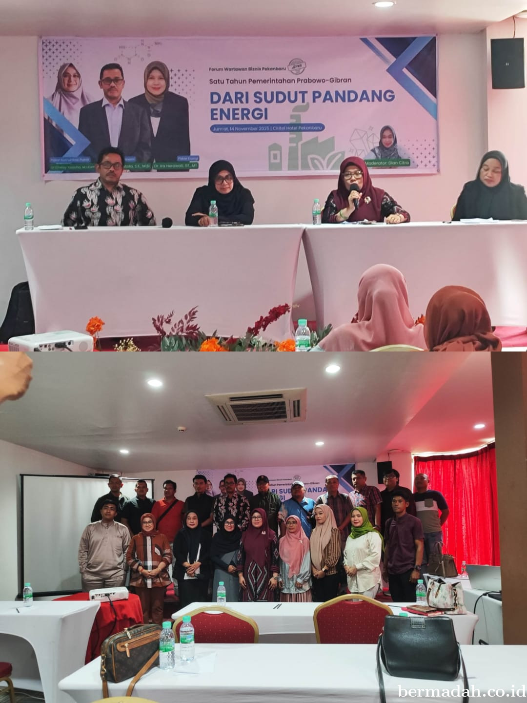 Akademisi Bedah Isu Energi, Ekonomi Hijau, dan Hak Daerah di Forum Wartawan Bisnis Pekanbaru