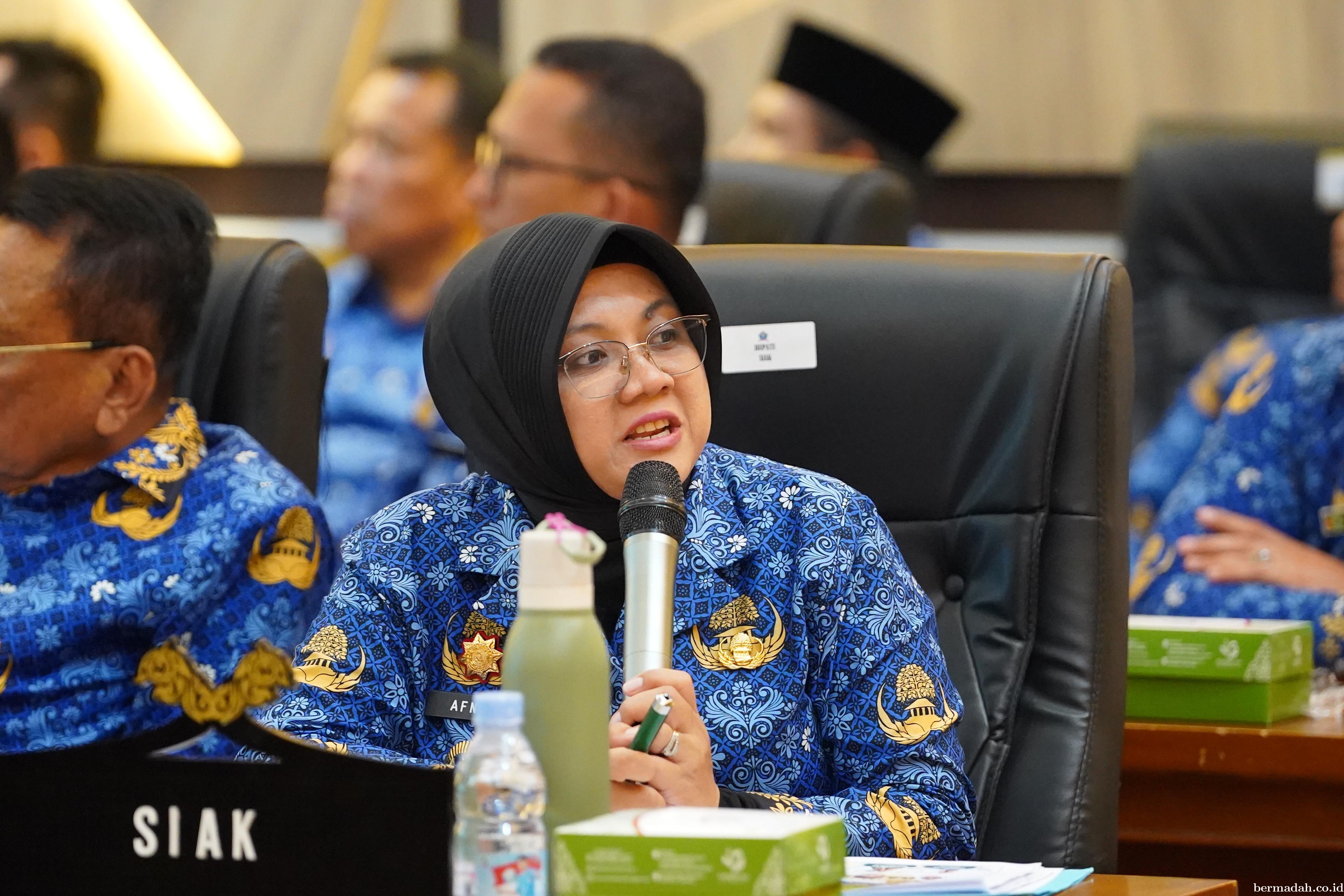 Bupati Siak Upayakan Cari Solusi Irigasi Bungaraya