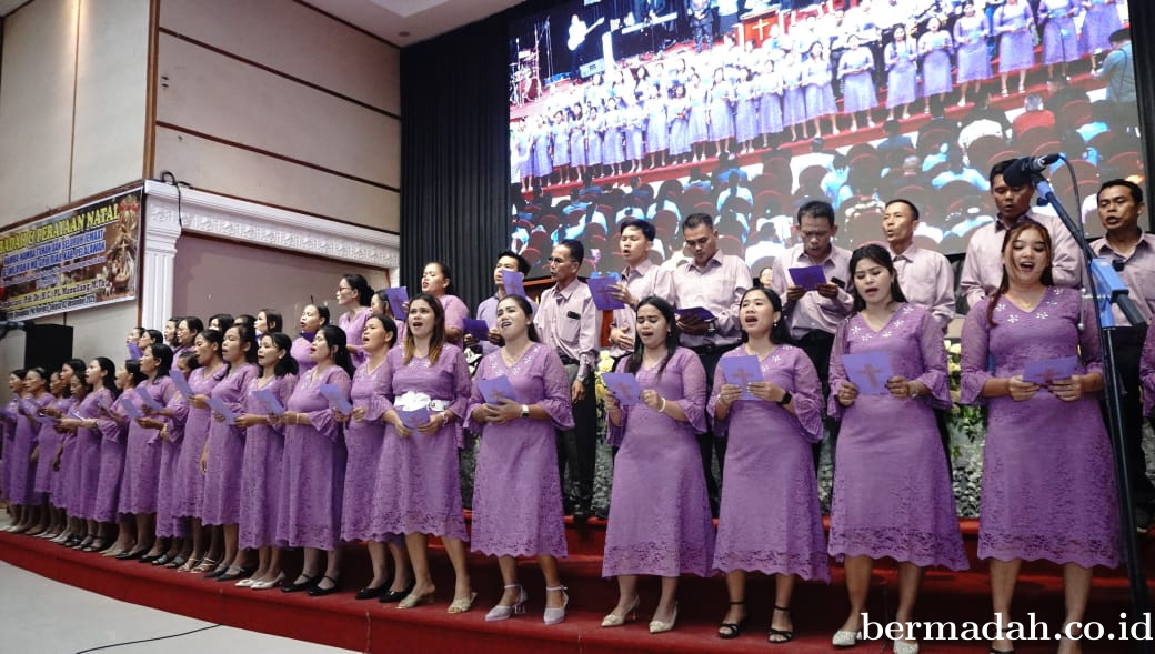 Natal GPdI Pelalawan Penuh Sukacita: Ribuan Jemaat Rayakan Damai Kristus