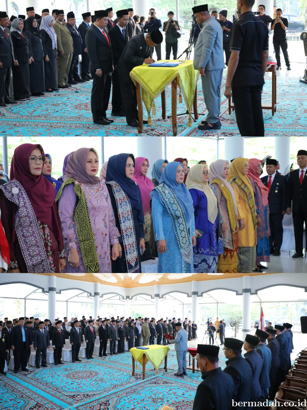 Perubahan Struktur SOTK, Wabup Syamsurizal Lantik dan Kukuhkan 198 Pejabat di Lingkungan Pemda Siak