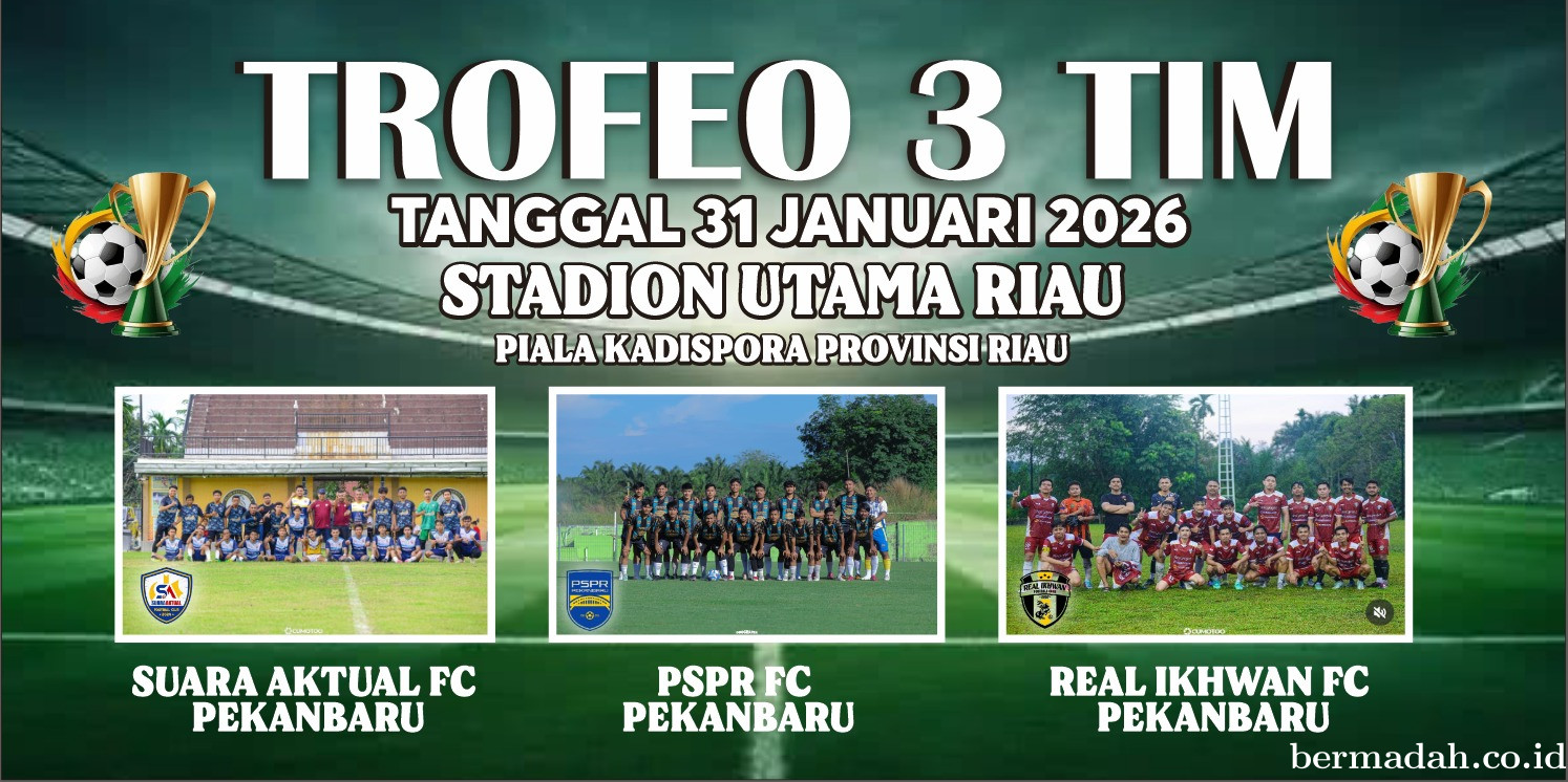 Presiden Suara Aktual FC Apresiasi Trofeo Piala Dispora Riau, Dorong Kemajuan Sepak Bola Daerah