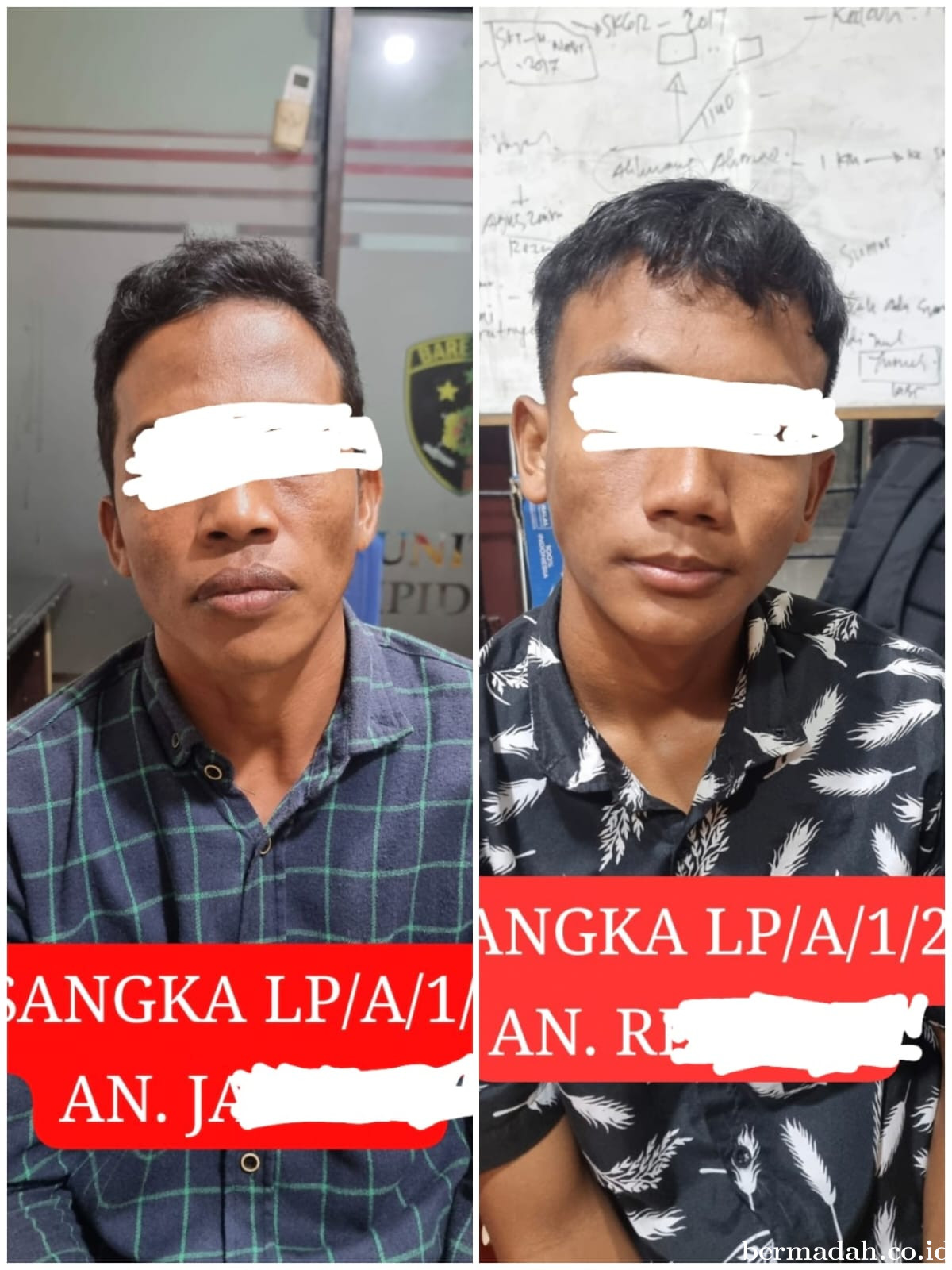 Bakar Lahan, Dua Warga Segamai Ditetapkan Tersangka