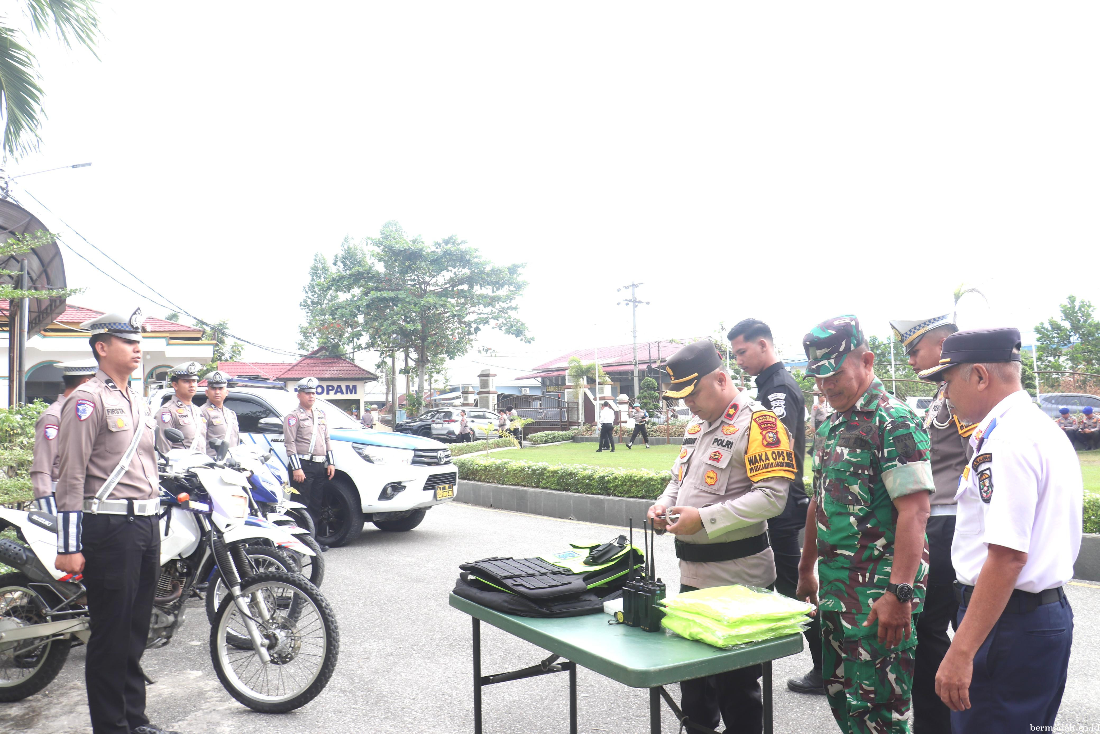 Operasi Keselamatan Lancang Kuning 2026 Digelar, Polres Pelalawan Fokus Cegah Kecelakaan