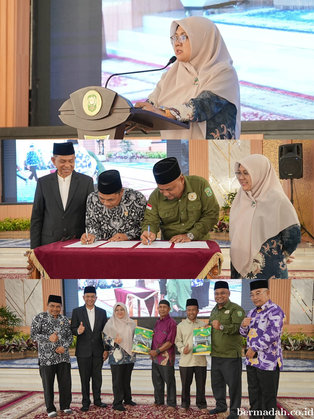 Bupati Siak Dukung Gerakan Wakaf Tunai Dorong Pembangunan Rumah Singgah Kesehatan