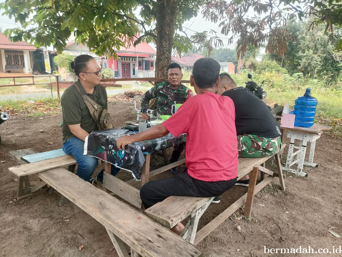 Komsos di Jam Isoma, Sentuhan Humanis Satgas TMMD untuk Masyarakat