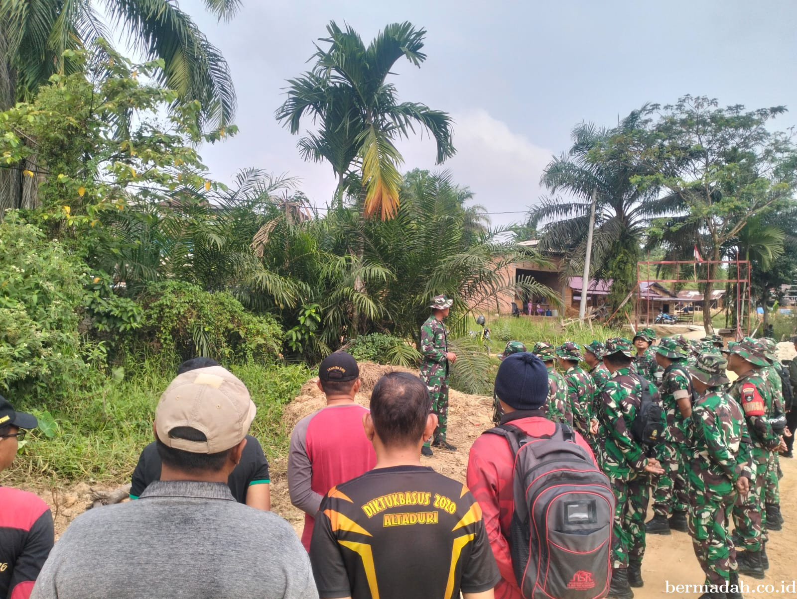 Apel Pagi TMMD ke-127, Satgas Kodim 0301/Pekanbaru Mantapkan Kesiapan di Tenayan Raya