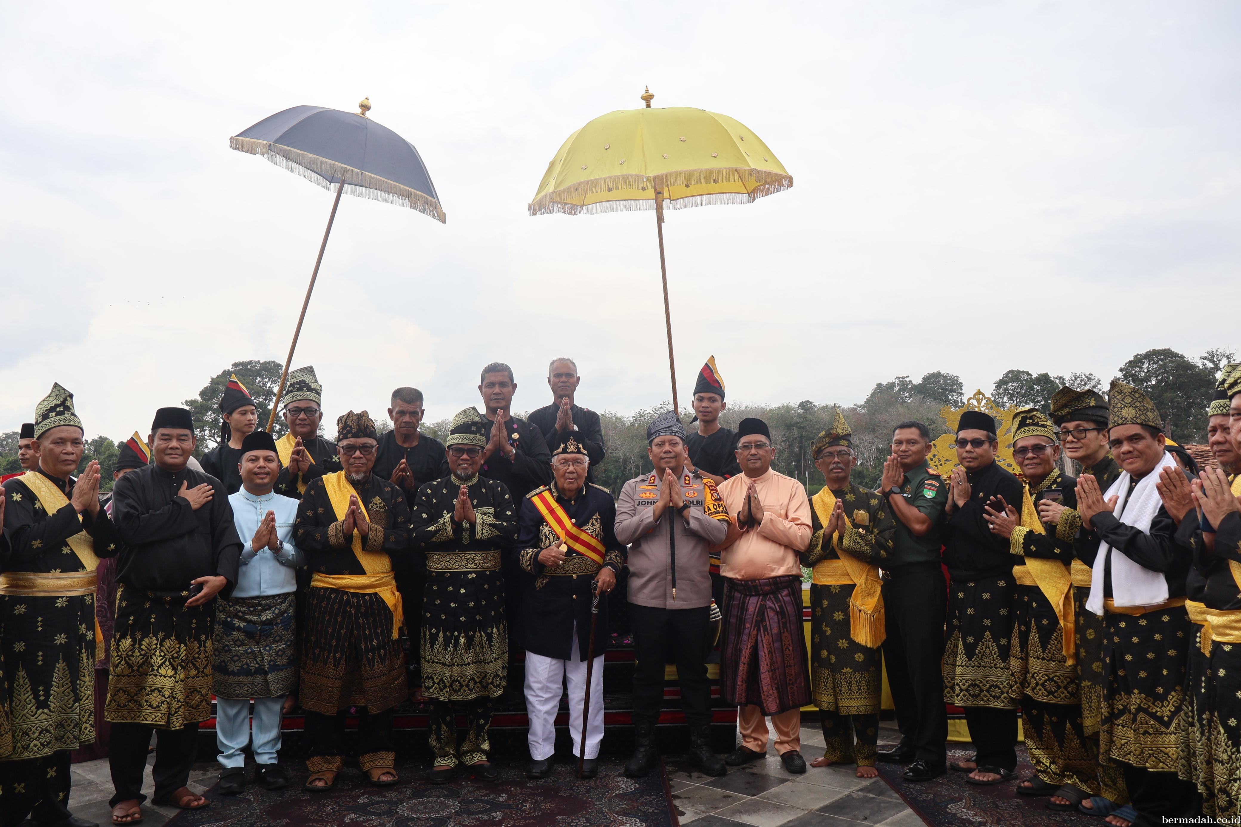 Kapolres Pelalawan Hadiri Balimau Sultan Semarakkan Sambut Ramadan 1447 H